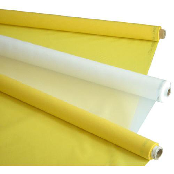 100% Polyester 72T White Silk Screen Printing Mesh For Textile