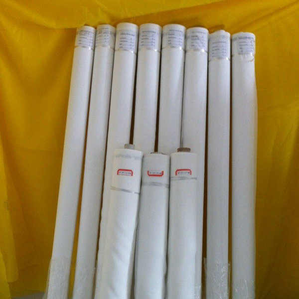 100% Polyester 72T White Silk Screen Printing Mesh For Textile