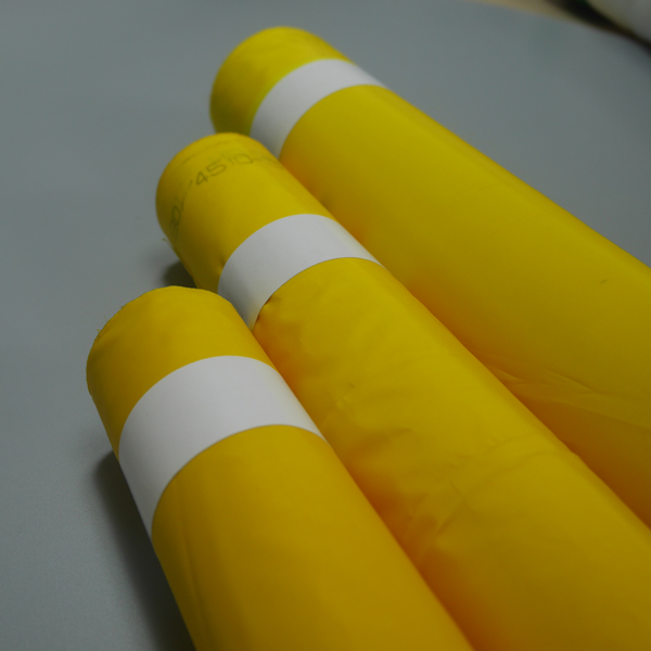 Silk Screen Printing Mesh Fabric 200 Yellow 80T / 80